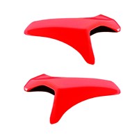 SPARE CENTRE SIDE VENT MX-V STARS & STRIPES YELLOW (1 PAIR)